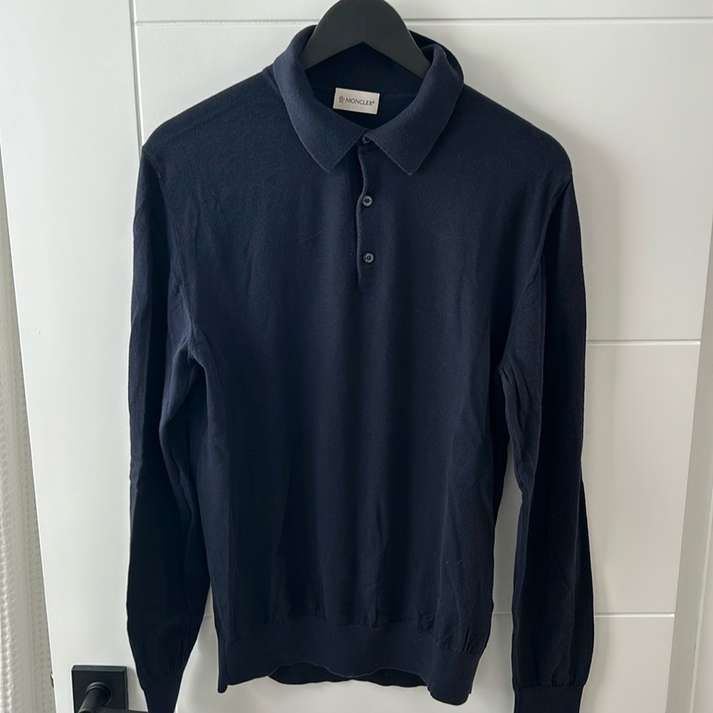 Moncler Tricot Polo Sweater